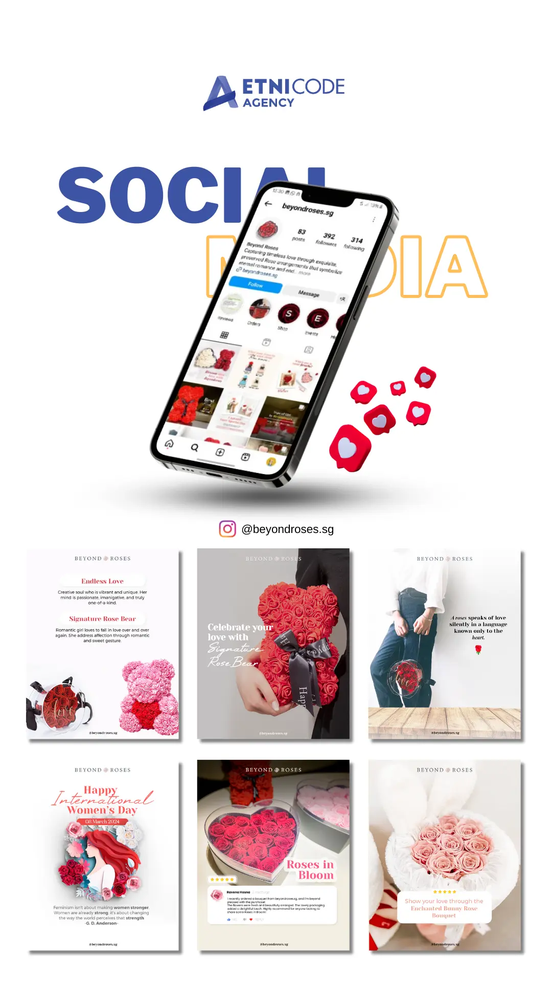 Etnicode Agency story portofolio - beyond roses