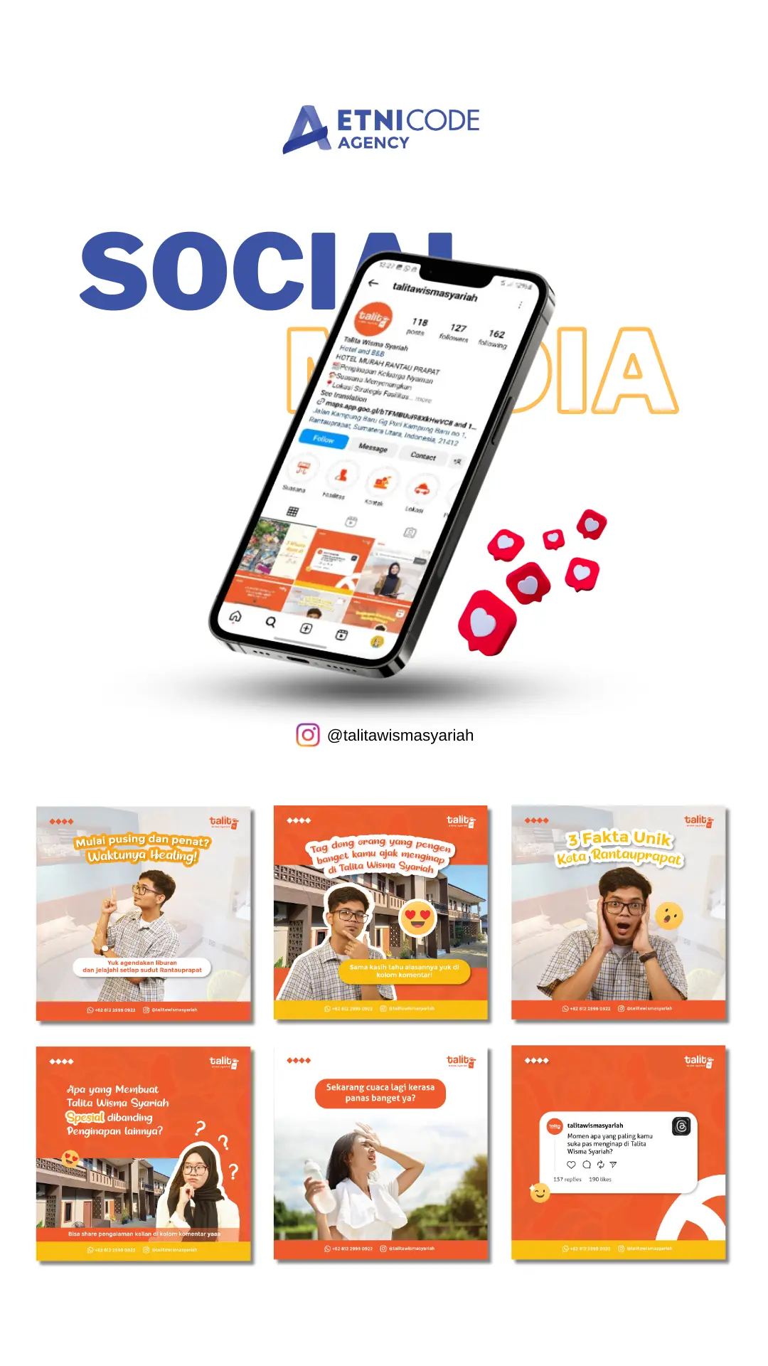 Etnicode Agency story portofolio - talita wisma syariah